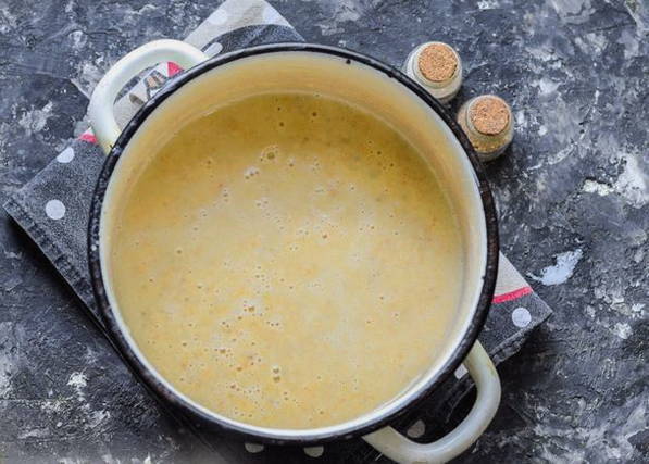 Сырный крем суп с грибами