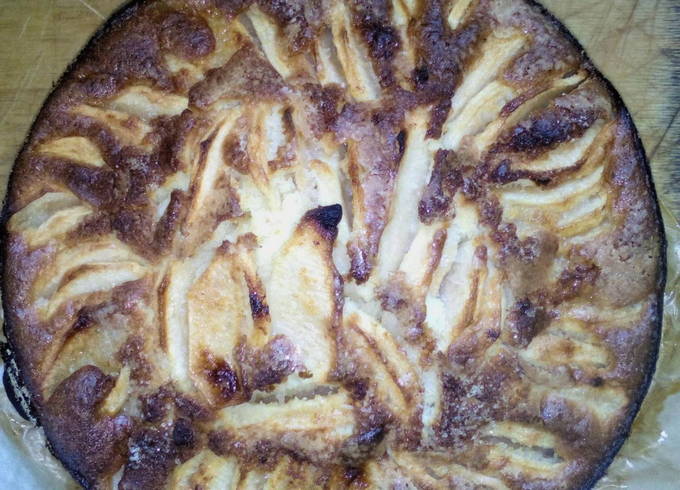 Итальянский яблочный деревенский пирог