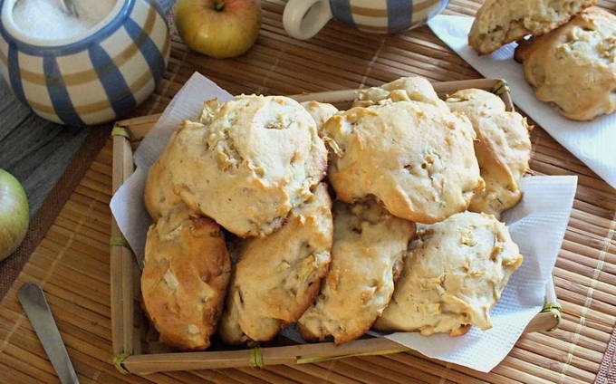 Печенье с яблоками в духовке
