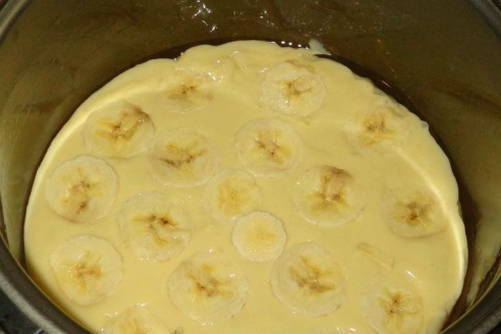 Банановый пирог в мультиварке