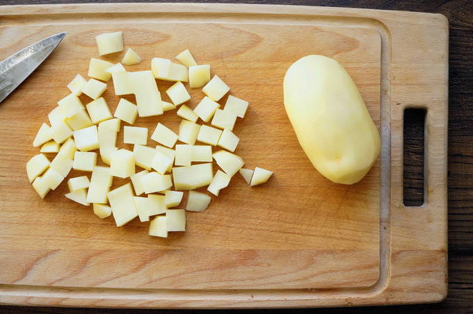 Тыквенный суп-пюре с плавленным сыром