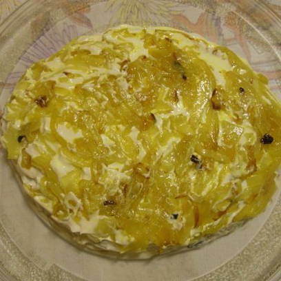 Салат из консервированной горбуши с яйцом и рисом