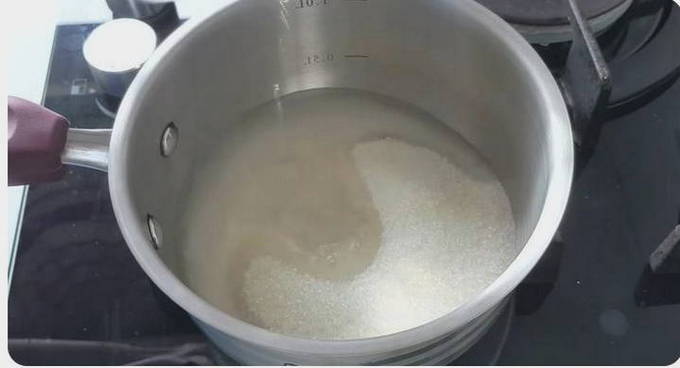 Домашняя карамель из сахара и воды
