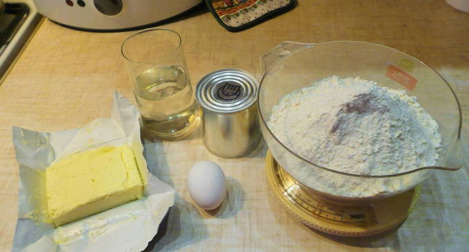Рубленый торт с вареной сгущенкой классический