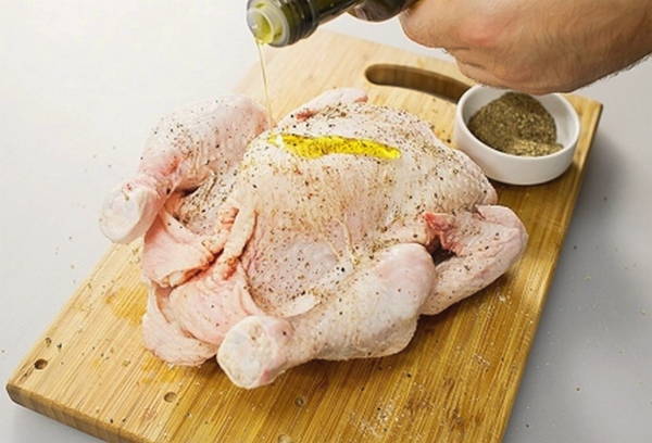 Курица в пиве в духовке