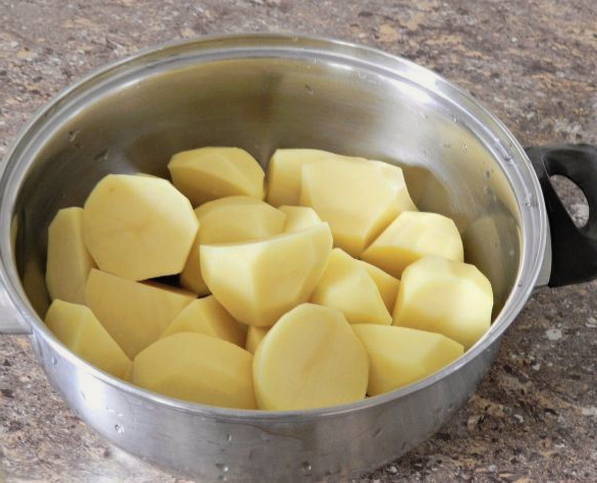 Картофельные зразы с капустой