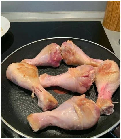 Классическое чахохбили из курицы на сковороде