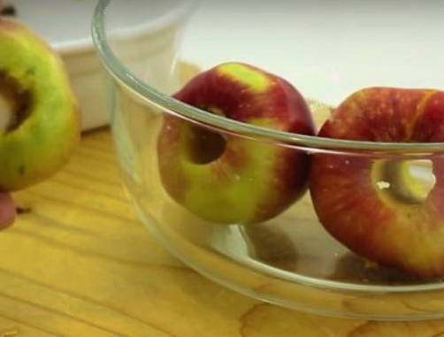 Сушеные яблоки на противне в электрической духовке