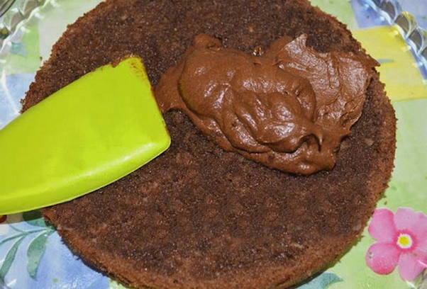 Классический торт черепаха со сметаной