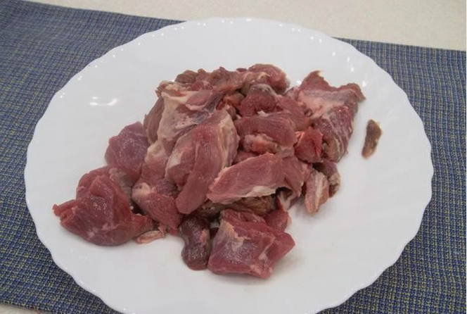 Тушеные кабачки с мясом