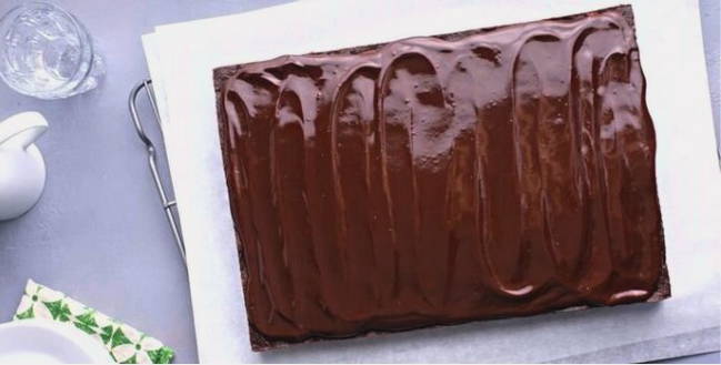 Шоколадный торт из кабачков