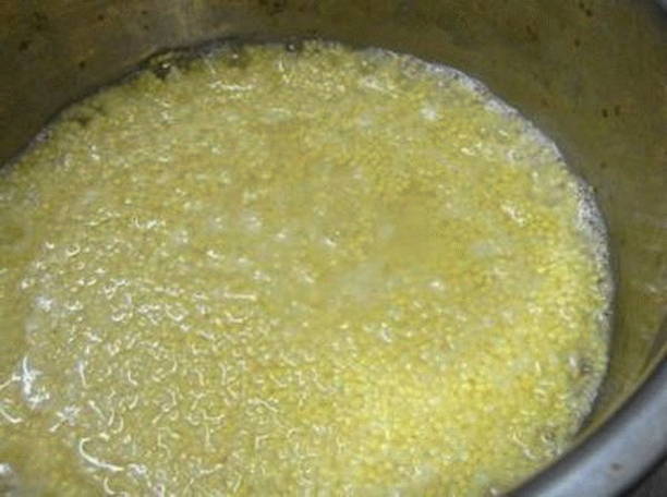 Как сварить пшенную молочную кашу на плите в кастрюле пошаговый рецепт с фото
