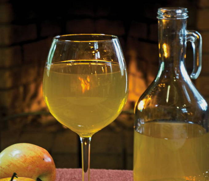 Как приготовить рецепт Яблочное вино