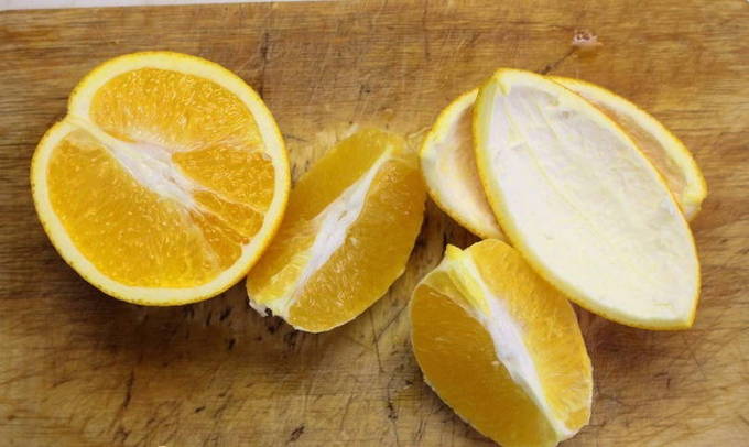 Перекрученный лимон с сахаром