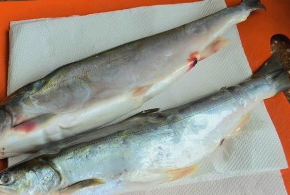 Рыба с овощами в фольге