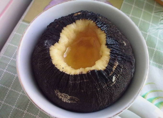Черная редька с медом, пошаговый рецепт на ккал, фото, ингредиенты - Алена