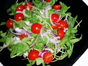 Салат с авокадо и креветками Салат с авокадо и креветками