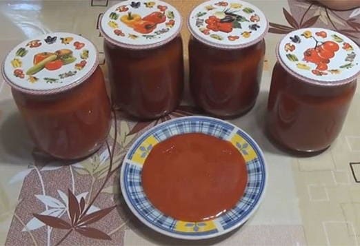 Клубника, протертая с сахаром, на зиму