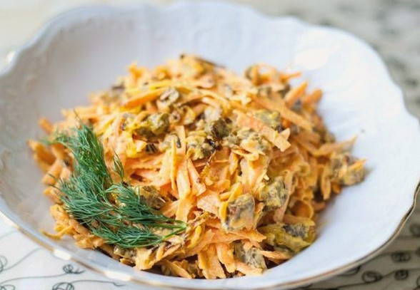 Салат с говядиной и овощами Салат с говядиной и овощами