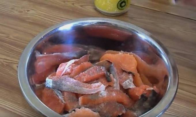 Горбуша в кляре