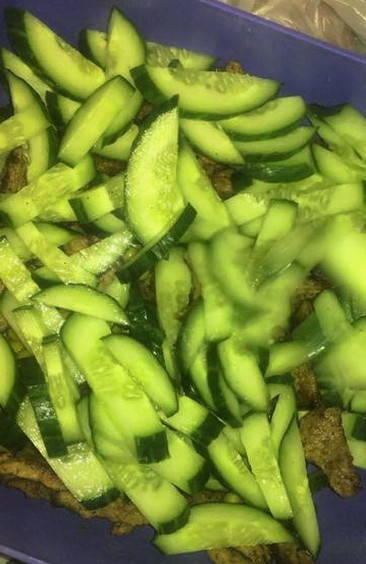 Салат с говядиной и морковью Салат с говядиной и морковью