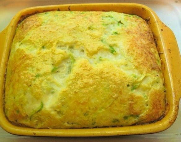 Омлет с кабачками в духовке Омлет с кабачками в духовке