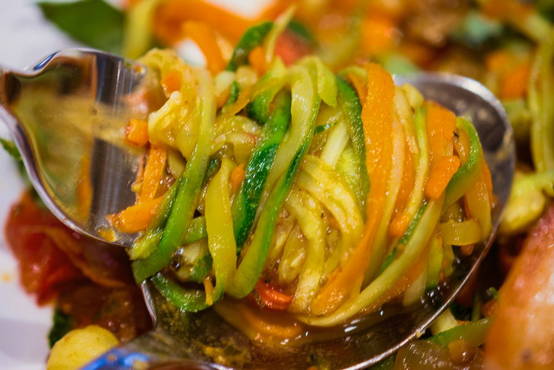 Кабачки по-корейски как на рынке