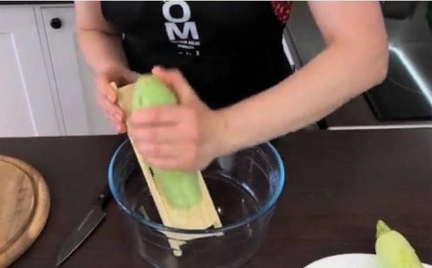 Кабачки по-корейски как на рынке