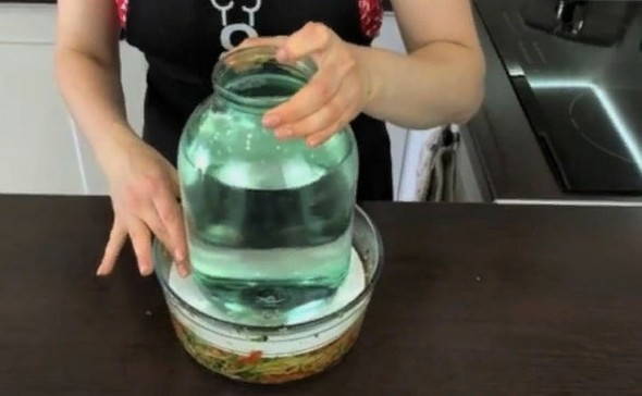 Кабачки по-корейски как на рынке