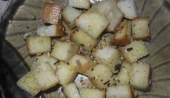 Салат с жареной печенью