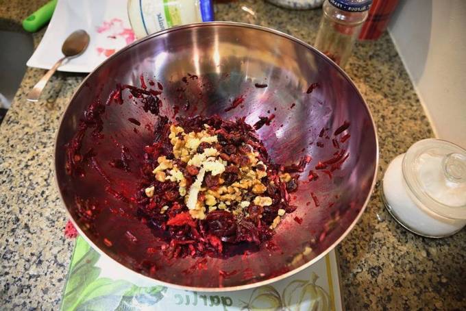 Салат из свеклы