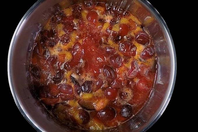 Ткемали из алычи красной Ткемали из алычи красной