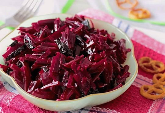 Салат из свеклы без майонеза