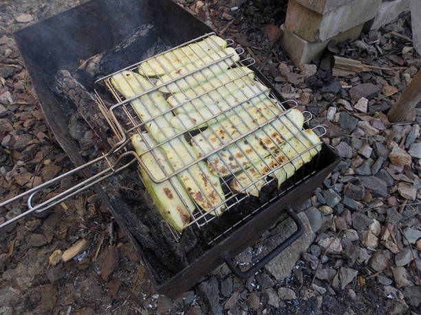 Кабачки на мангале рецепт