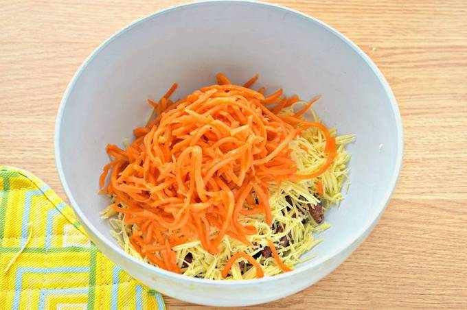 Салат с говядиной и кукурузой Салат с говядиной и кукурузой