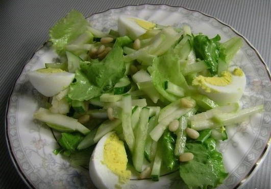 Салат из кабачков летний