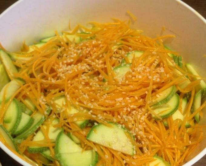 Салат из кабачков с уксусом Салат из кабачков с уксусом