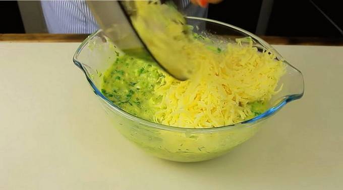 Запеканка из молодых кабачков