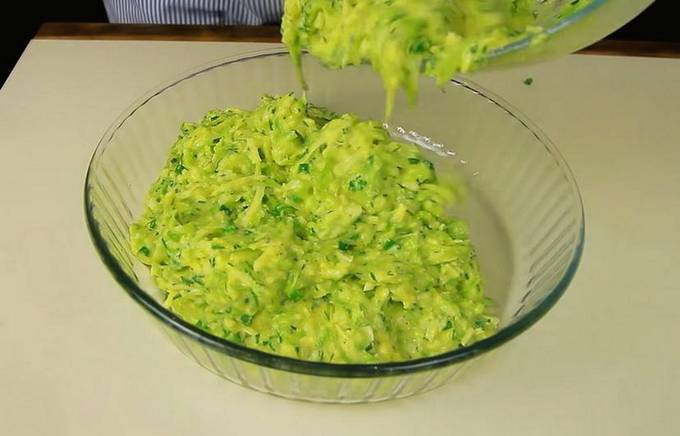 Запеканка из молодых кабачков