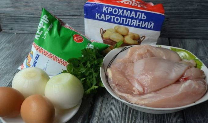 Котлеты по-албански из куриной грудки