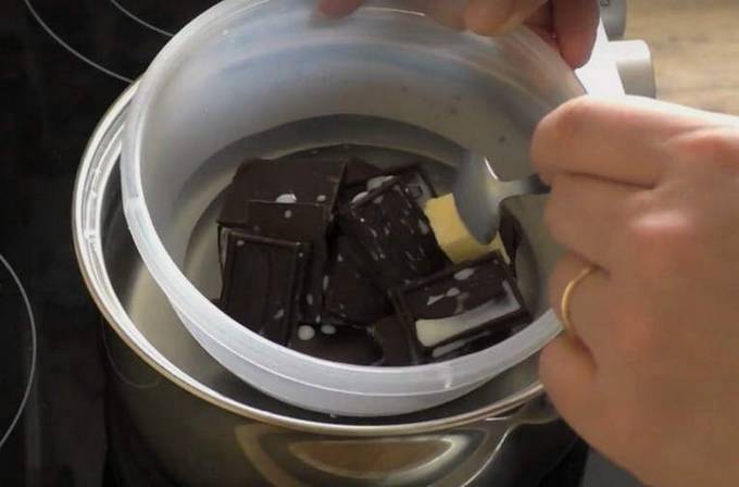 Торт из печенья домиком без выпечки с творогом Торт из печенья домиком без выпечки с творогом
