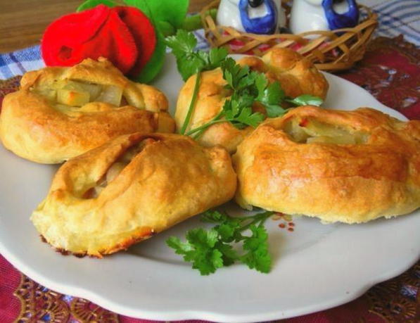 Курники пирожки с курицей и картошкой