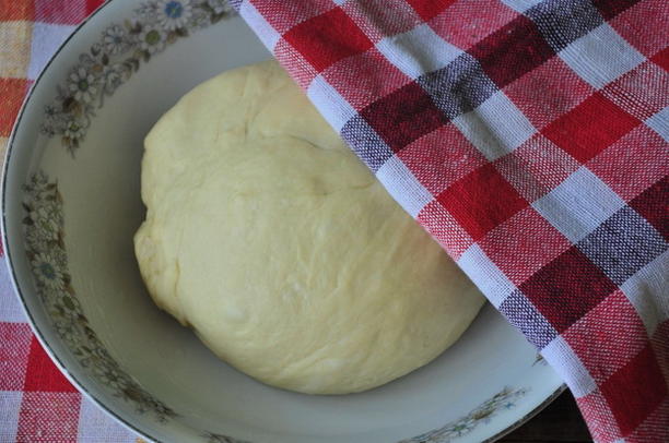 Тесто для пиццы на воде с дрожжами и яйцом