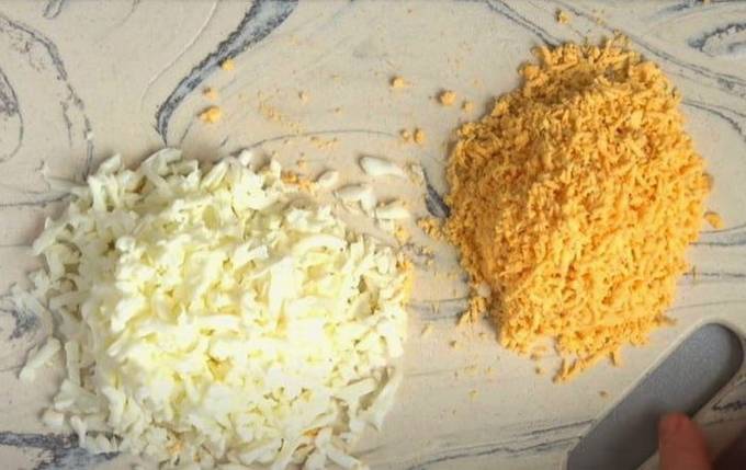 Салат Хризантема с курицей