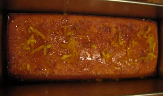 Апельсиновый кекс с пропиткой Апельсиновый кекс с пропиткой