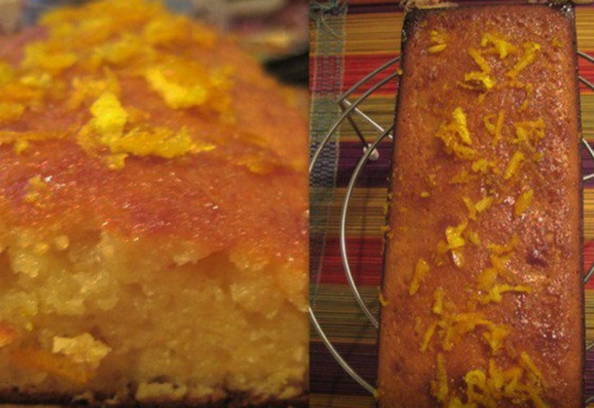 Апельсиновый кекс с пропиткой Апельсиновый кекс с пропиткой