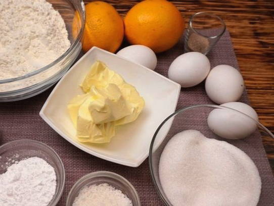 Апельсиновый кекс с пропиткой Апельсиновый кекс с пропиткой