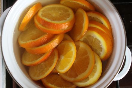 Апельсины в шоколаде