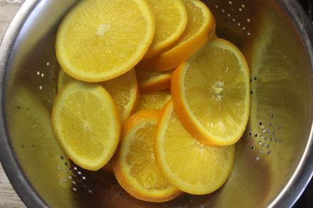 Апельсины в шоколаде