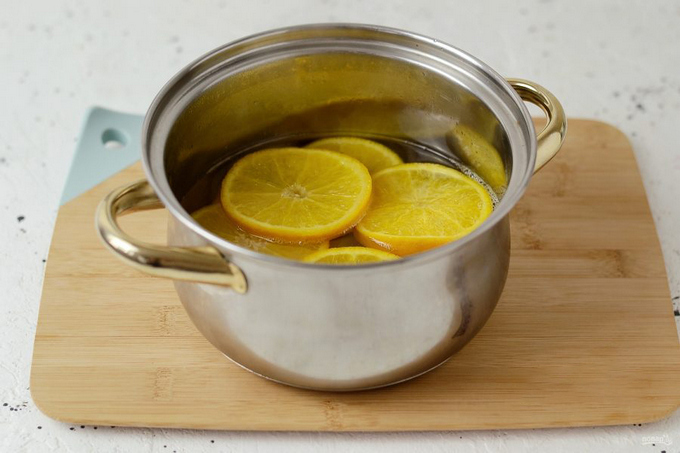 Апельсины в шоколаде